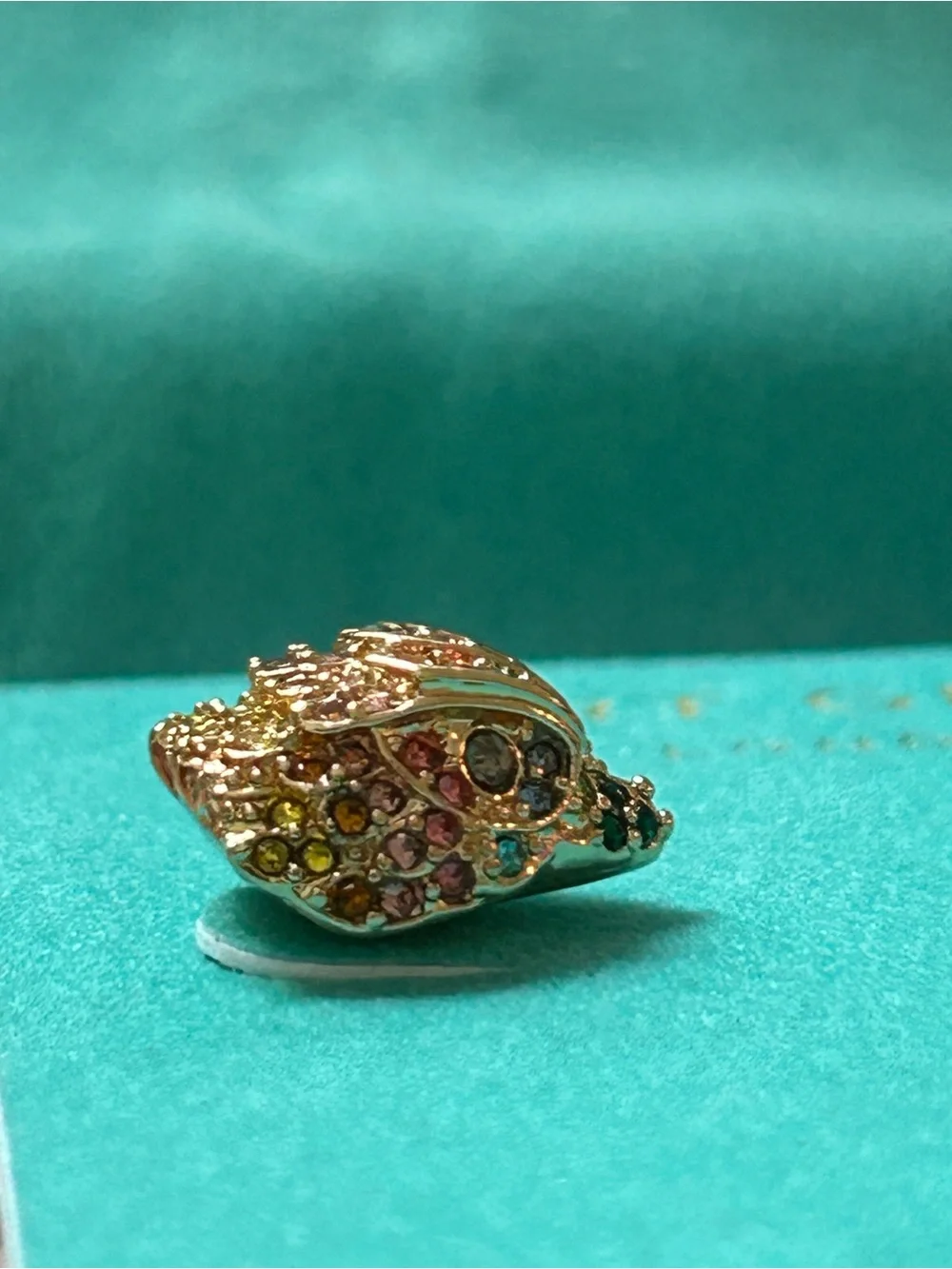 Kurt Geiger Rainbow Eaglehead Stud Earrings MWT with authentic pouch